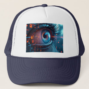Quantum Eye trucker hoed Pet
