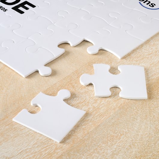 Quantum Fysicus binnen (Boson van Higgs van het Legpuzzel (Zijkant)