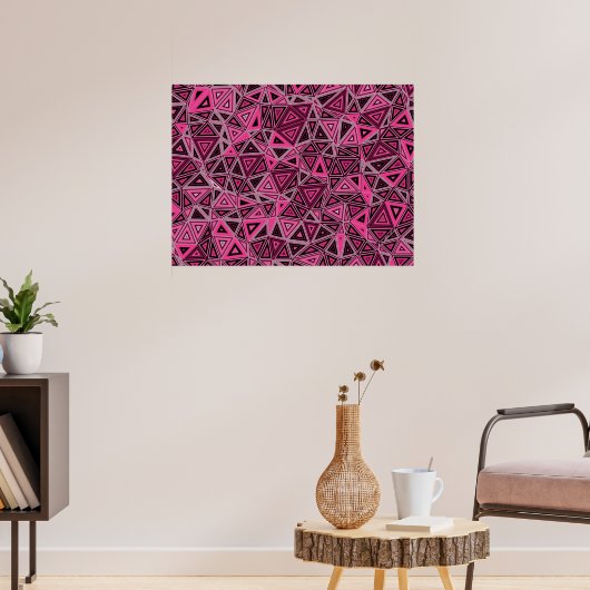 Quantum Geometry 1 Poster (Woonkamer 3)