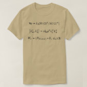 quantum loop gravity 1 black  t-shirt (Design voorkant)