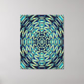Quantum Mandala Art Canvas Afdruk (Voorkant)