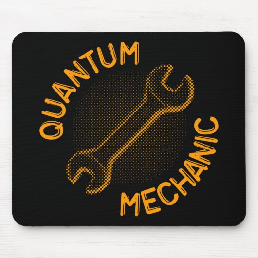 Quantum Mechanic Mousepad Muismat (Voorkant)