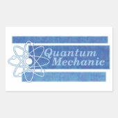 Quantum Mechanic Sticker (Voorkant)