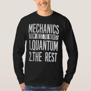 Quantum Mechanics Apparel - Mechanisch design T-shirt
