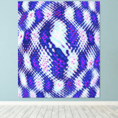 Quantum Nebula Formation Design Canvas Afdruk (Insitu (Houten vloer))