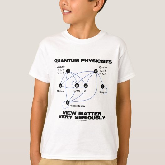 Quantum Physicists Uitzicht Matter Zeer serieus T-shirt (Voorkant)