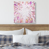 Quantum Physics Colorful Design  Canvas Afdruk (Insitu (Slaapkamer))
