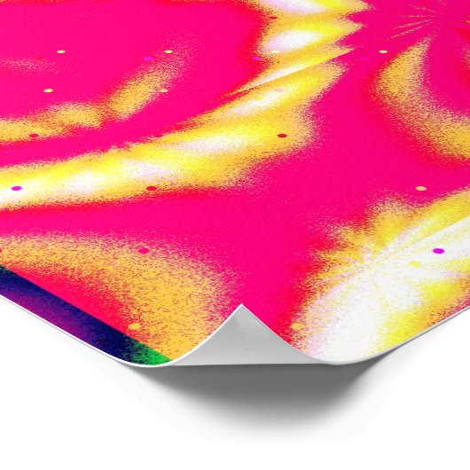 Quantum Physics Geometric Pattern Poster (Coin)