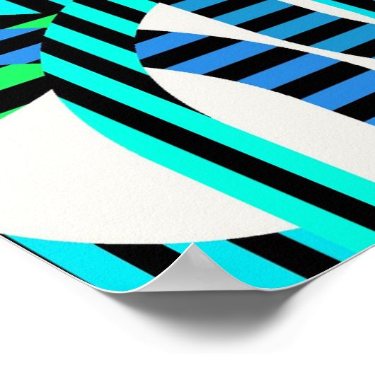 Quantum Physics Geometric Pattern Poster (Hoek)