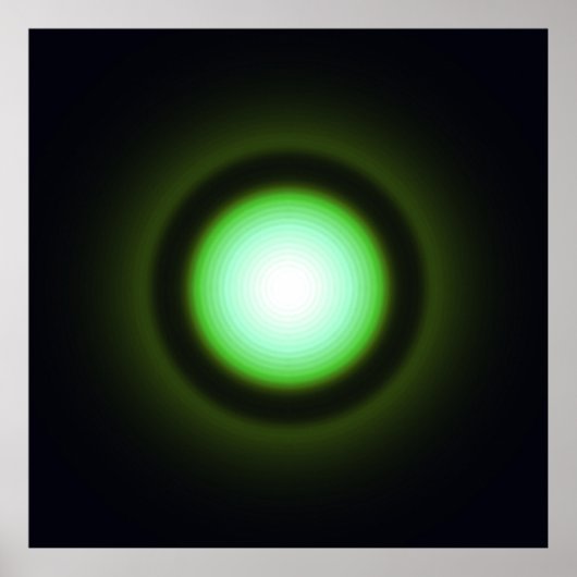 Quantum Physics Geometric Pattern  Poster (Voorkant)