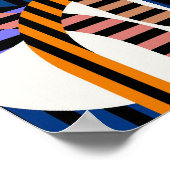 Quantum Physics Geometric Pattern Poster (Hoek)