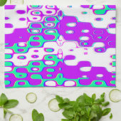 Quantum Physics Geometric Pattern Theedoek (Gevouwen)