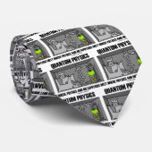 Quantum Physics, waar natuurkunde en metaalaphysic Stropdas (Opgerold)