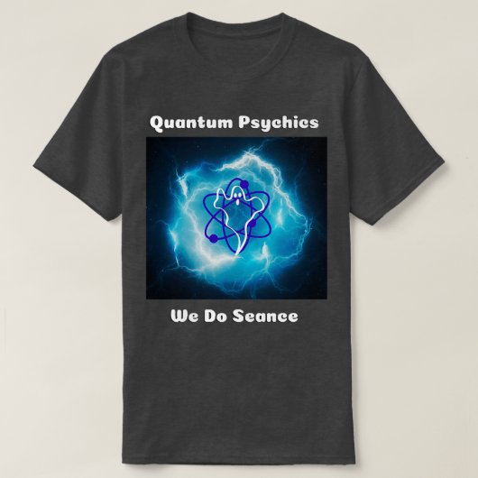 Quantum Pyschics we doen het goed T-shirt (Design voorkant)