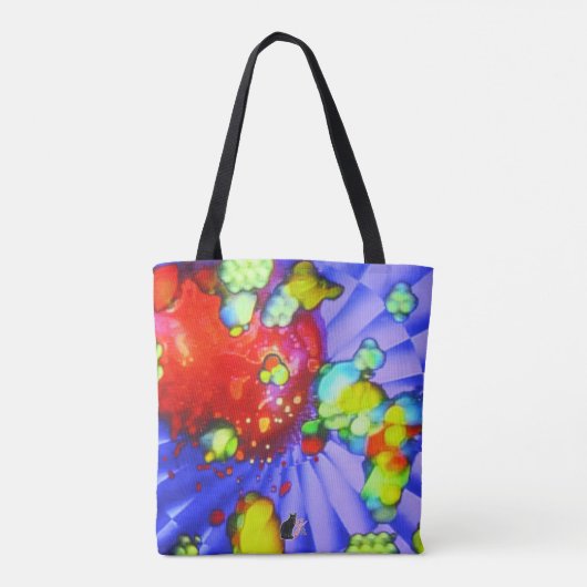 Quantum Quietude Tote Bag (Achterkant)