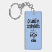Quantum Scientist Sleutelhanger (Voorkant Links)
