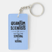 Quantum Scientist Sleutelhanger (achterkant)