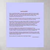 "QUANTUM SECRETS" © Prose Print or Poster (Devant)