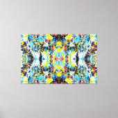 Quantum Selfie van de Planeet Aarde 60x40 Canvas Afdruk (Voorkant)