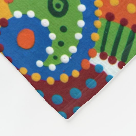 Quantum Strands Fleece Deken (Hoek)