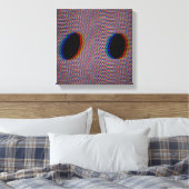 Quantum Stroomveld Canvas Afdruk (Insitu (Slaapkamer))