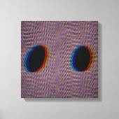 Quantum Stroomveld Canvas Afdruk (Voorkant)