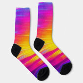 quantum sun glitch sokken (Rechts)