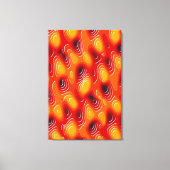 Quantum Turbulentie Kinetische Schildering Canvas Afdruk (Voorkant)