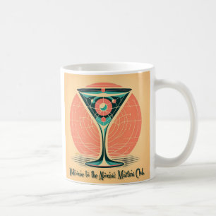 Quantum Verstrengeling Atomic Martini Club Cocktai Koffiemok