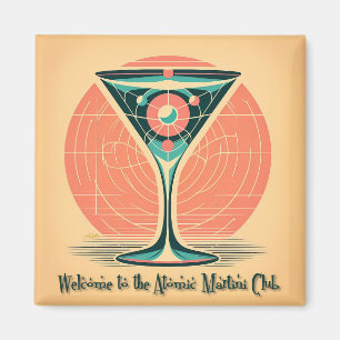 Quantum Verstrengeling Atomic Martini Club Cocktai Magneet