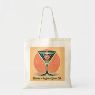 Quantum Verstrengeling Atomic Martini Club Cocktai Tote Bag