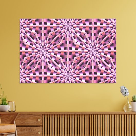 Quantum Weave 1 Canvas Afdruk (Insitu (Woonkamer))