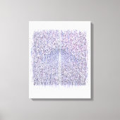 Quantumfysica Geometrisch Patroon  Canvas Afdruk (Voorkant)