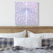 Quantumfysica Geometrisch Patroon Canvas Afdruk (Insitu (Slaapkamer))