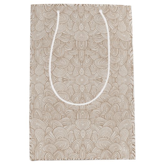 Quantumn Weave - Warm Neutral Medium Cadeauzakje (Voorkant)