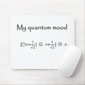 quantumstemming genormaliseerd muismat (Met muis)