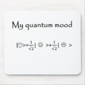 quantumstemming genormaliseerd muismat (Voorkant)