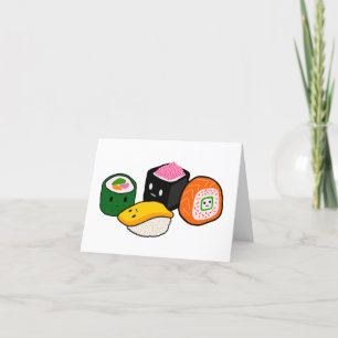 quarantaine-liefdeskaart sushi ik mis je bedankkaart