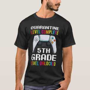 Quarantaineniveau Complete S, vijfde graad terug n T-shirt
