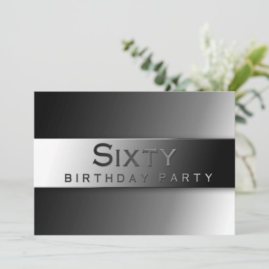 QUARANTE - 60 E ANNIVERSAIRE INVITATION DU PARTI - (Debout devant)