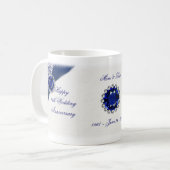 quarante-cinquième Tasse d'anniversaire de mariage (Devant gauche)