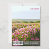 Quarante et Fabuleux Invitation de Style Magazine (Dos)