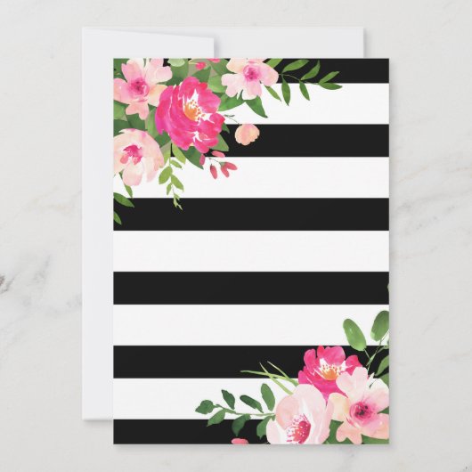 Quarante et invitation fabuleuse d'anniversaire (Dos)