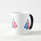 quarante-quatrième PRÉSIDENT de tasse des USA (Devant droit)