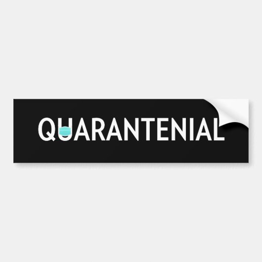 Quarantenial Bumpersticker (Voorkant)