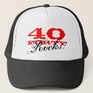 quarantième Casquette d'anniversaire quarante