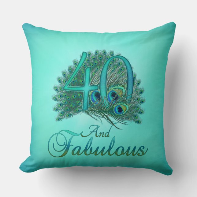 quarantième Coussins d'anniversaire (Recto)