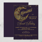 Quarantième invitation de lune et de fête (Devant / Derrière)