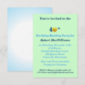 quarantième Invitation heureuse de partie de (Devant / Derrière)