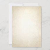 quarantième Invitations de BBQ d'anniversaire (Dos)